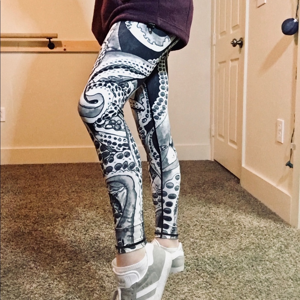 MTSCE Workout Octopus Leggings High Waisted